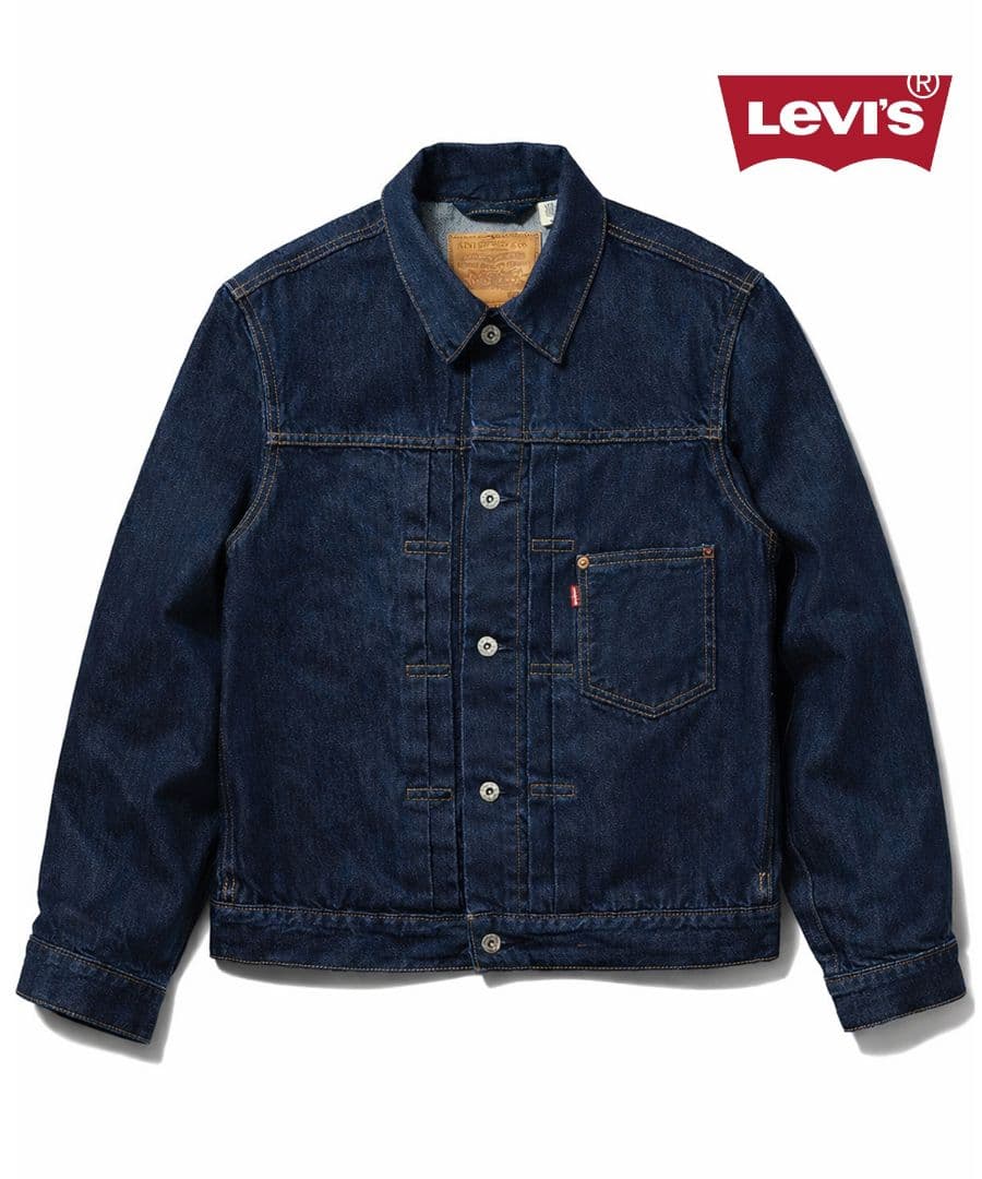 Levi's type1 デニムトラッカージャケット セルビッジ Sサイズ