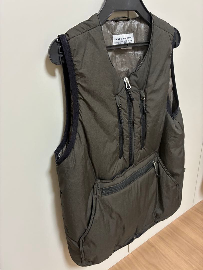 ENDS and MEANS Tactical Puff Vest Sサイズ