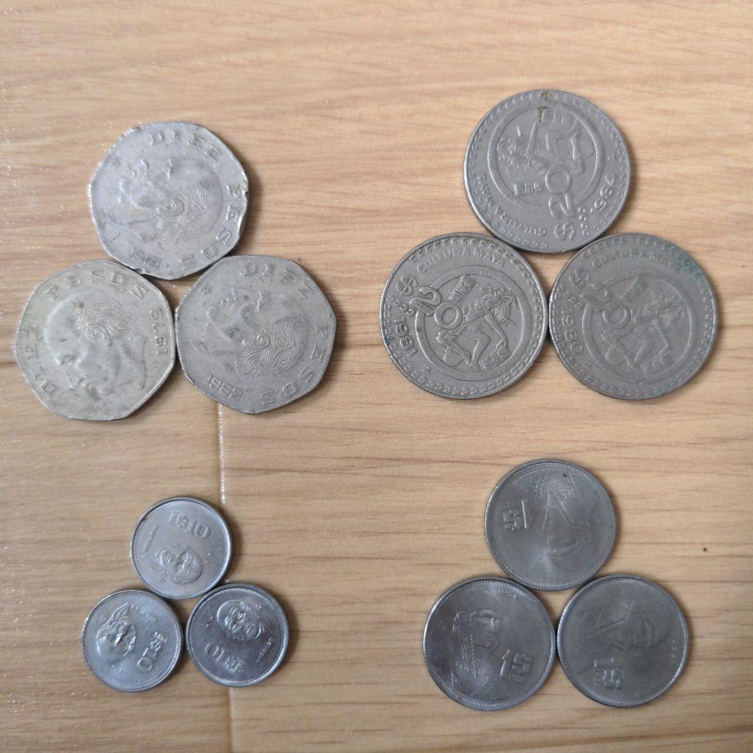 1968年　メキシコオリンピック銀貨　他　MEXICO メキシコ Peso ペソ