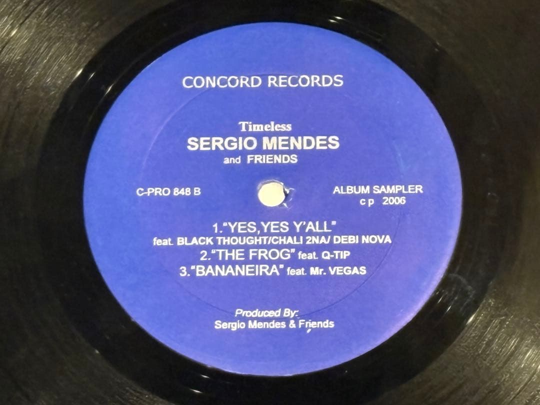 希少盤Sergio Mendes \"Timeless \"アルバムサンプラー