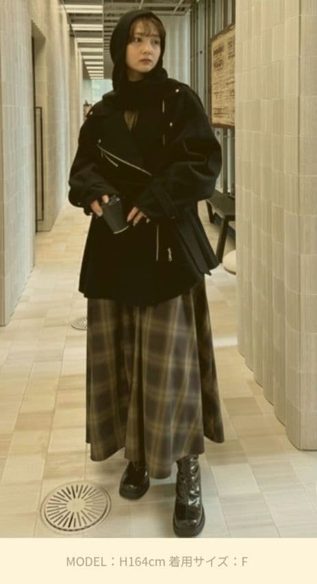 再値下げ済み♡♡♡AMERI♡WOOL RIDERS COAT 完売品
