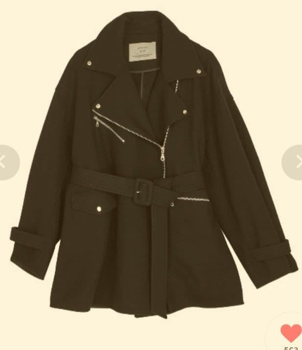 再値下げ済み♡♡♡AMERI♡WOOL RIDERS COAT 完売品
