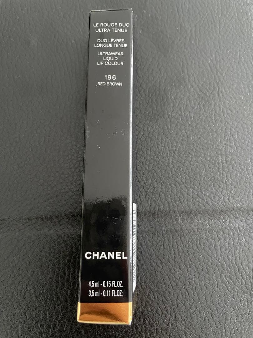 リップグロス CHANEL LE ROUGE DUO ULTRA TENE 196