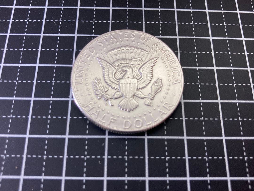 【アメリカ】ケネディハーフダラー銀貨(1964年)