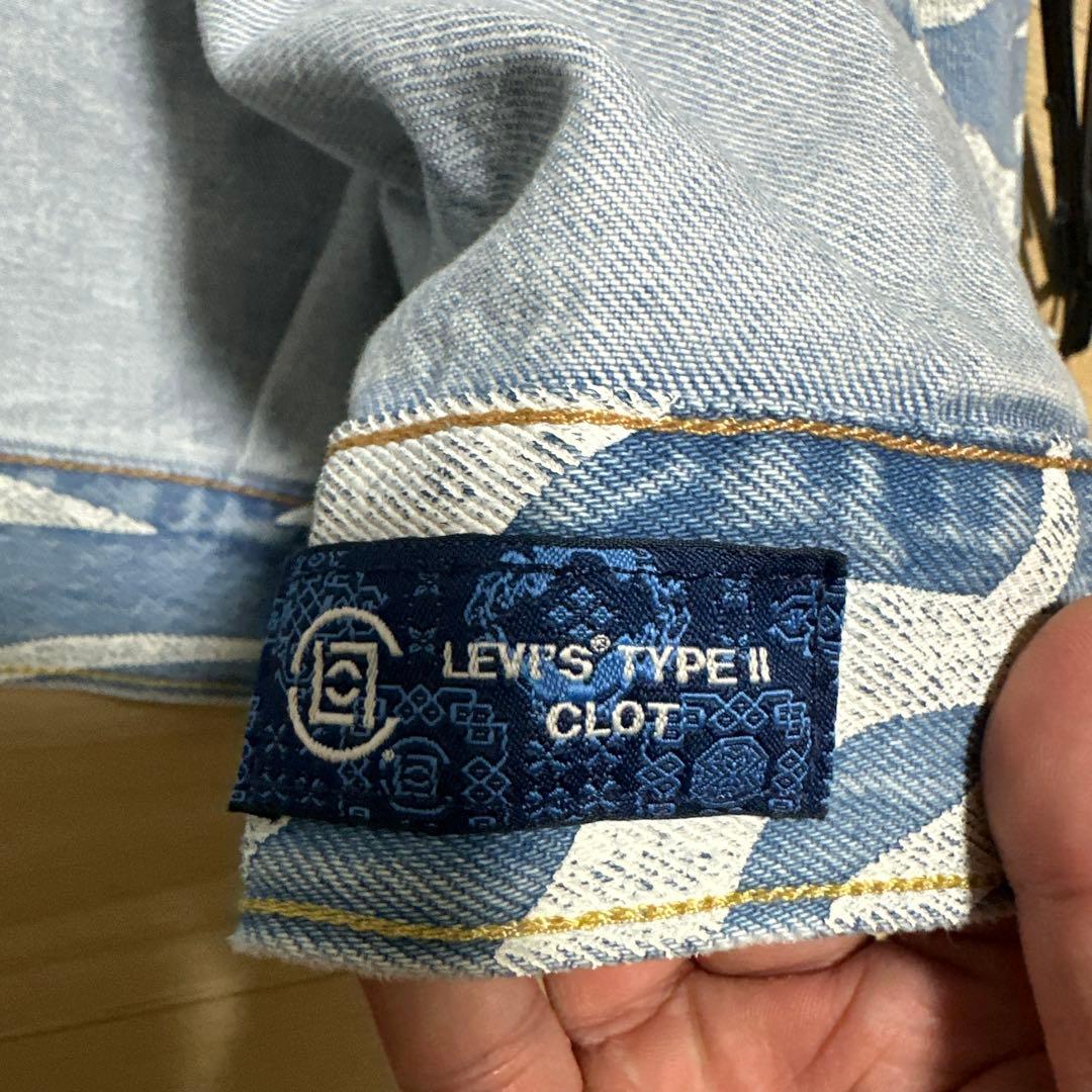 リーバイス デニムジャケット クロットコラボ　Levi's