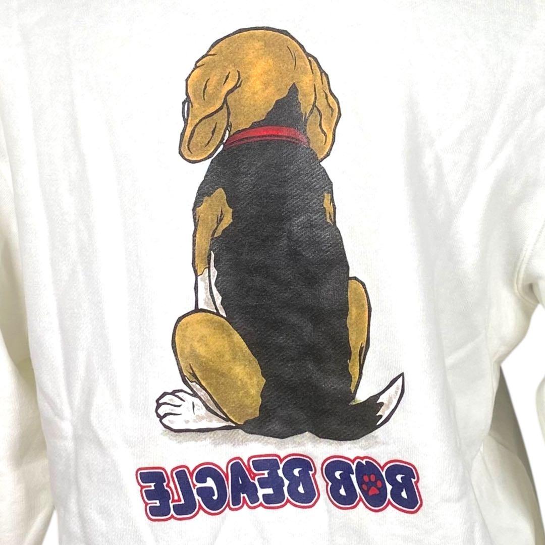 【新品】タグ付 EAST BOY ボブビーグル パーカー L ホワイト