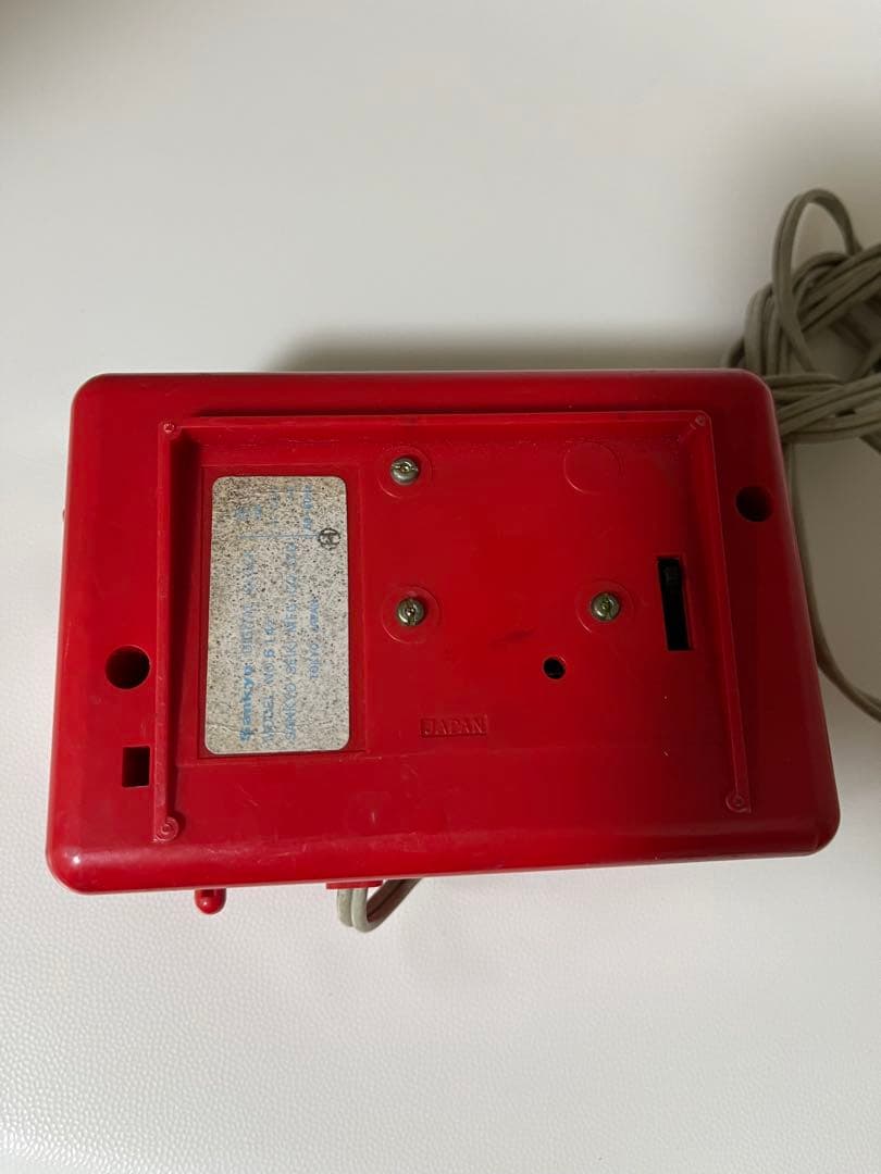 【昭和レトロ/当時物】SANKYO DT-614 パタパタ時計