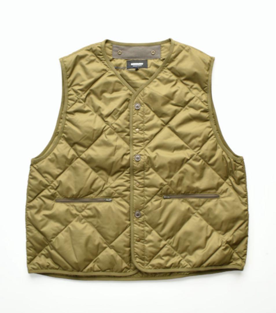ジャケット・アウター MODMNT LINER DOWN VEST OLIVE