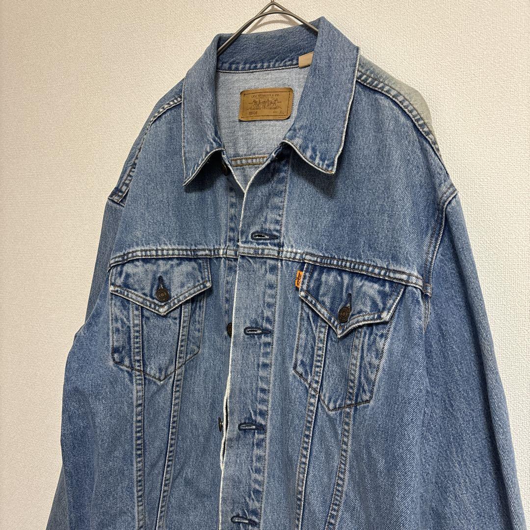 リーバイス デニムジャケット　色落ち　70606　XLサイズ Levis 3rd