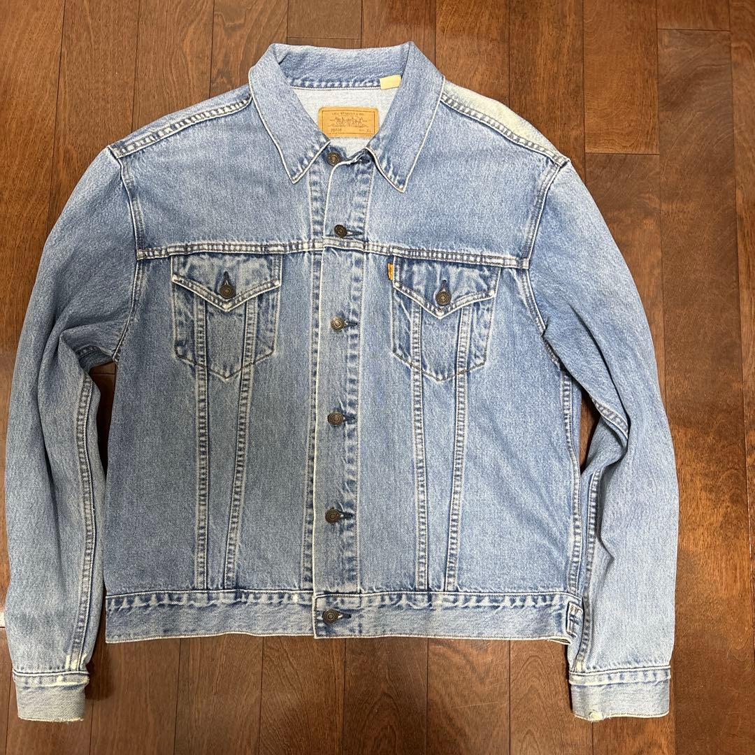 リーバイス デニムジャケット　色落ち　70606　XLサイズ Levis 3rd