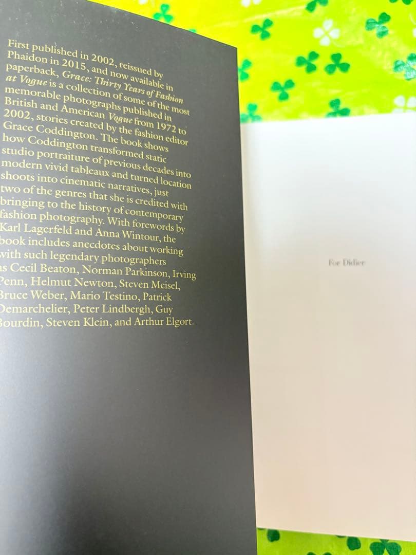 アート・デザイン・音楽 GRACE: Thirty Years of Fashion at Vogue
