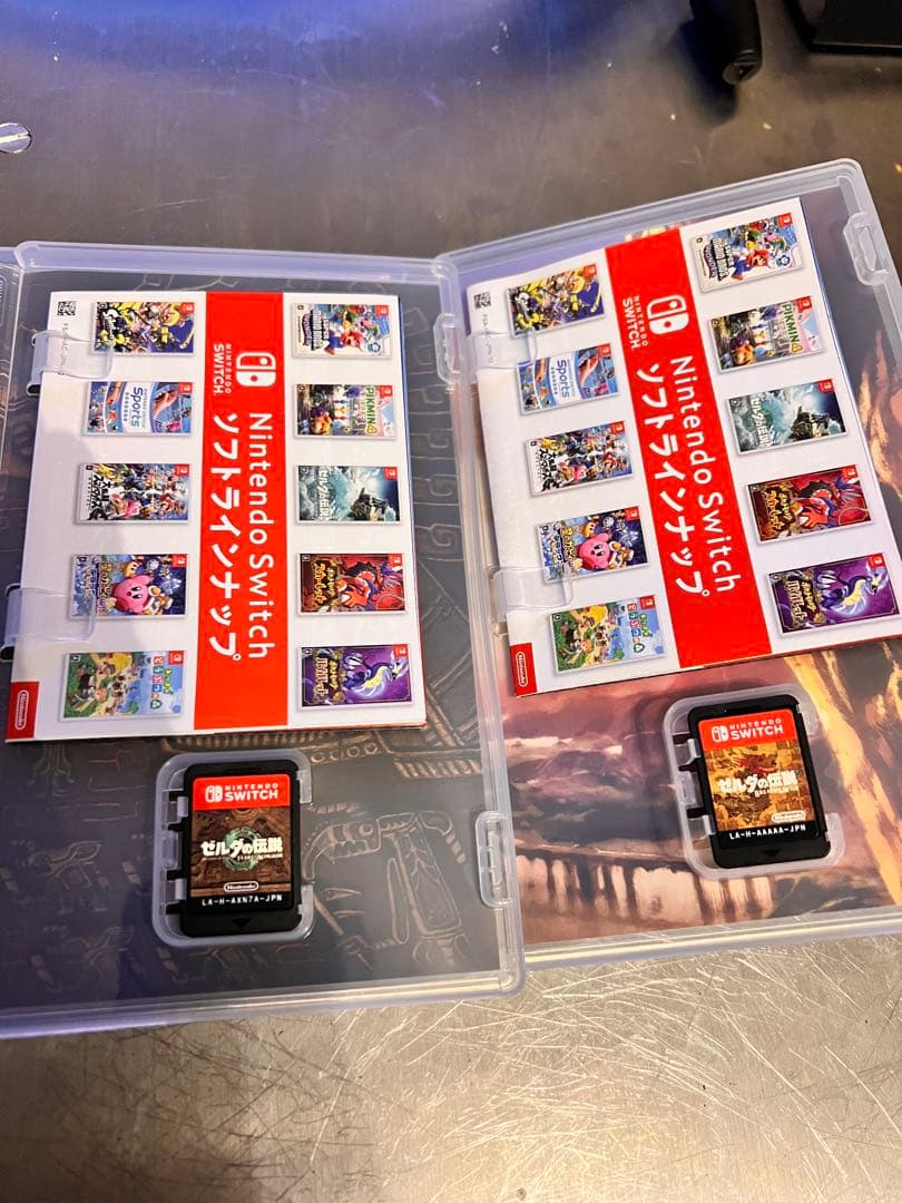 ブレスオブザワイルド　ティアーズオブザキングダムセット　ゼルダの伝説 2本セット
