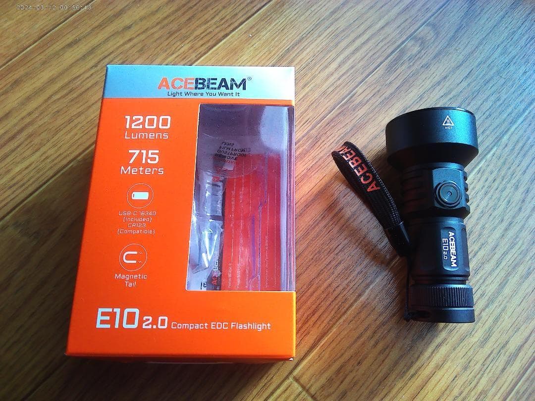 ライト・ランタン ACEBEAM E10 2.0