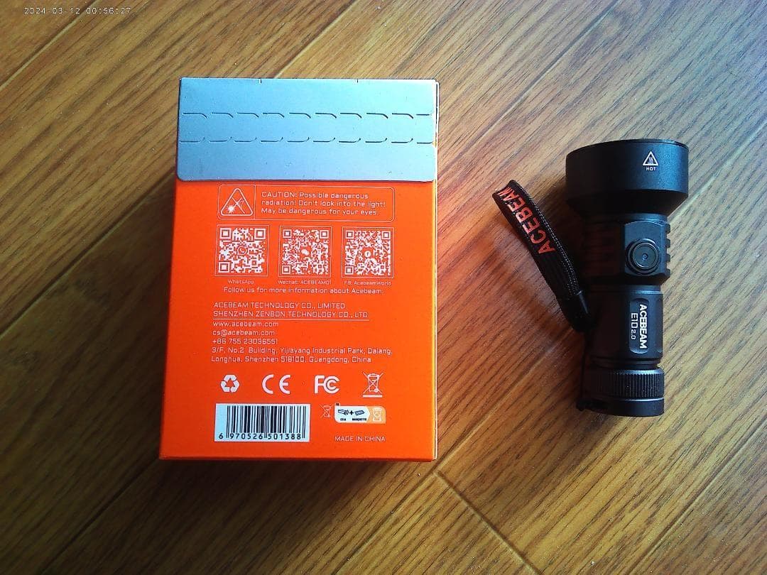 ライト・ランタン ACEBEAM E10 2.0