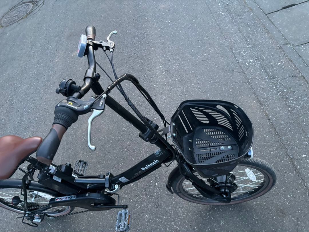折りたたみ電動アシスト自転車　 PELTECH ペルテック 送料込み