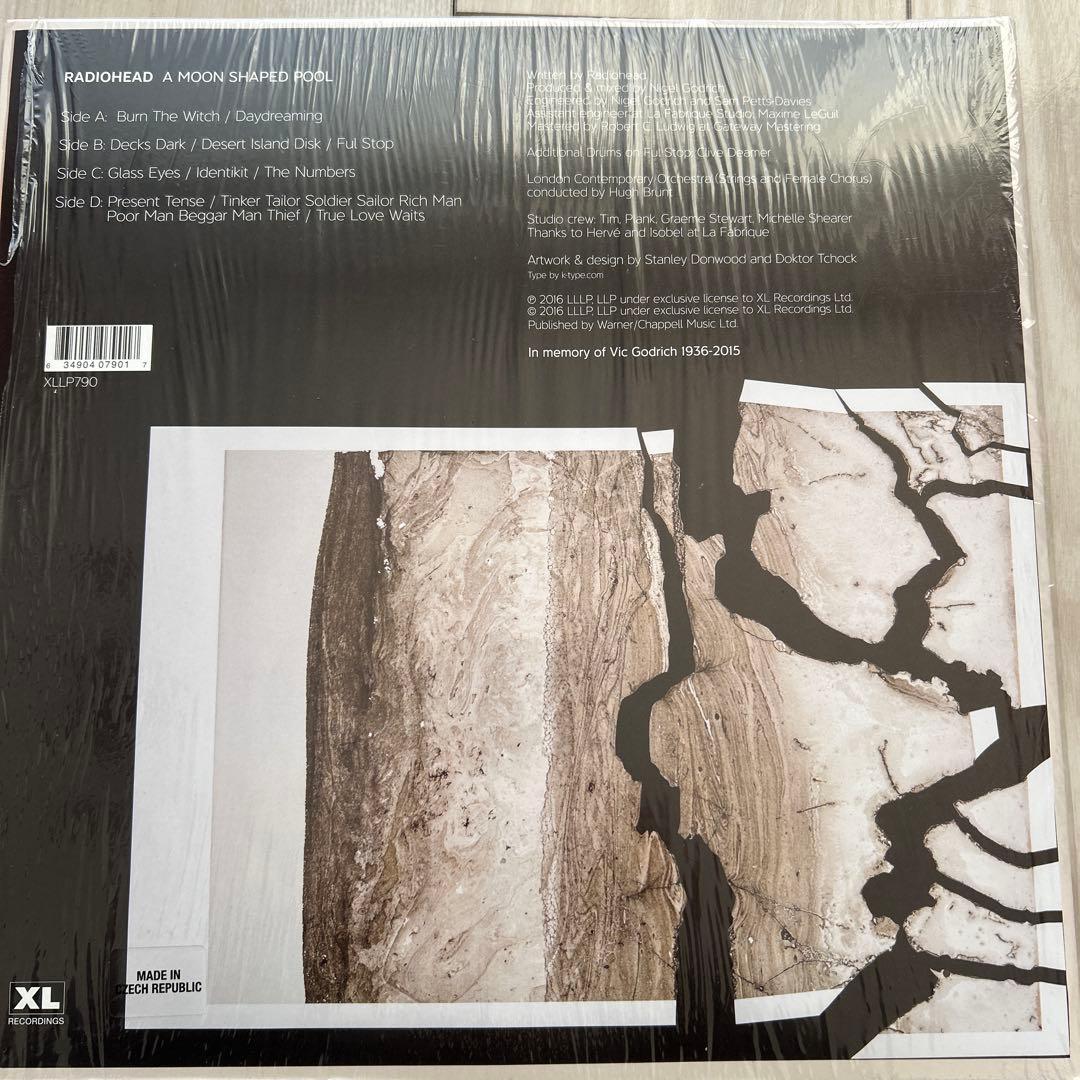 洋楽 RADIOHEAD A MOON SHAPED POOL
