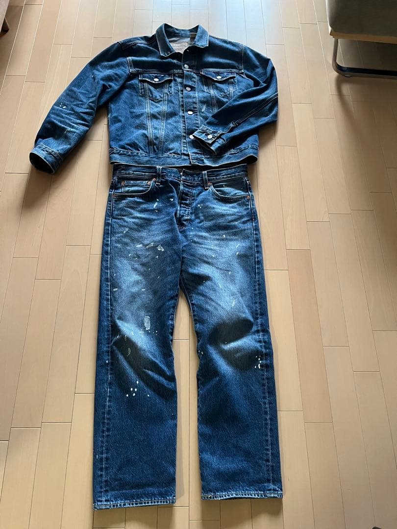 【即完売】Levi's(R) TYPE 3 JACKET＆501別注セットアップ