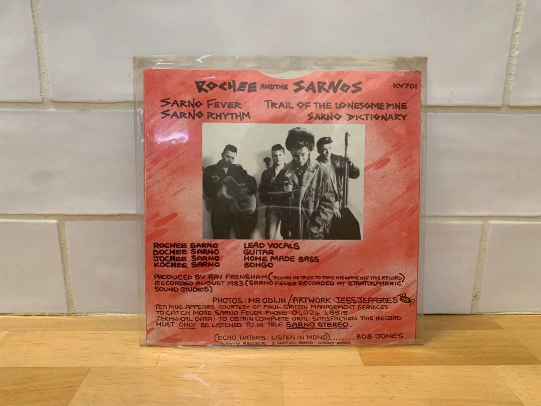 G0110-05★7inch レコード Rochee & The Sarnos