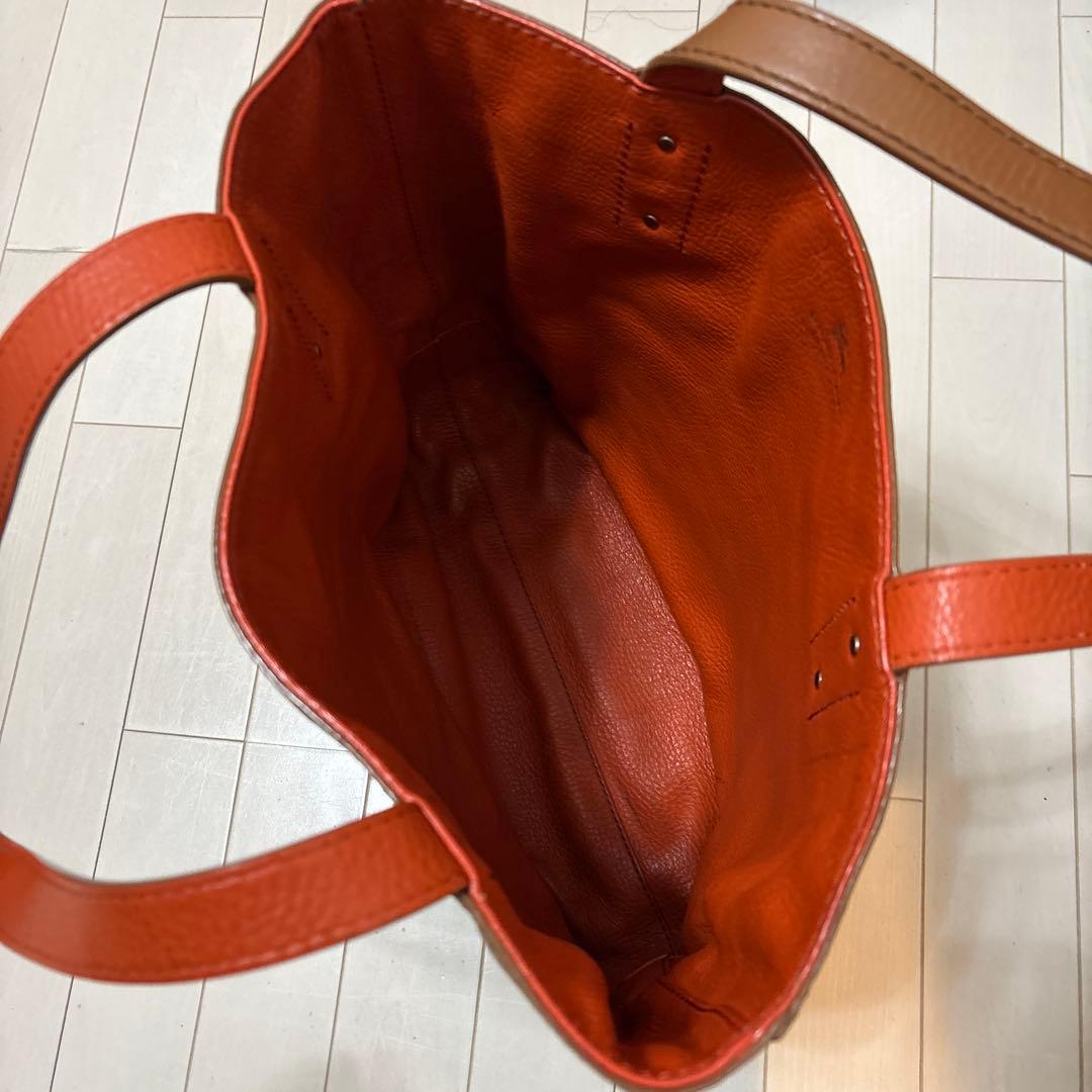 【BURBERRY BLACKLABEL 】レザートートバッグ
