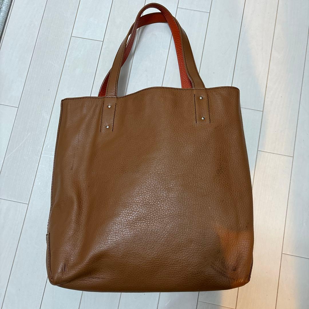 【BURBERRY BLACKLABEL 】レザートートバッグ