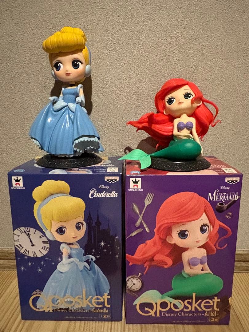 Qposket ディズニープリンセス 11体 フィギュアセット