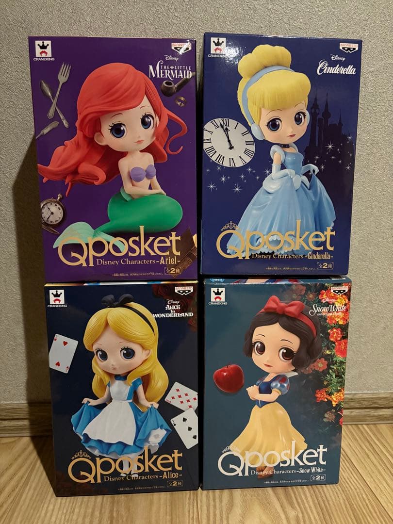 Qposket ディズニープリンセス 11体 フィギュアセット