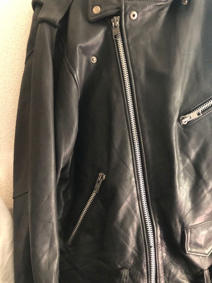 80s 90sヴィンテージライダースジャケット アルゼンチン製 オーバーサイズ