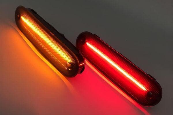 ロードスター NA NB LED内蔵 スモークサイドリフレクター サイドマーカー