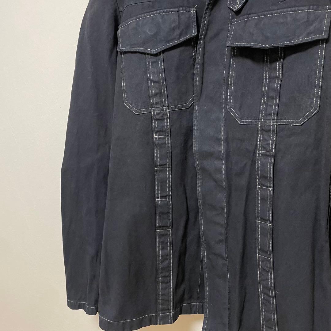 【ダークショーンヘルガー】古着　レア　ビンテージ　ネイビー　S ジャケット