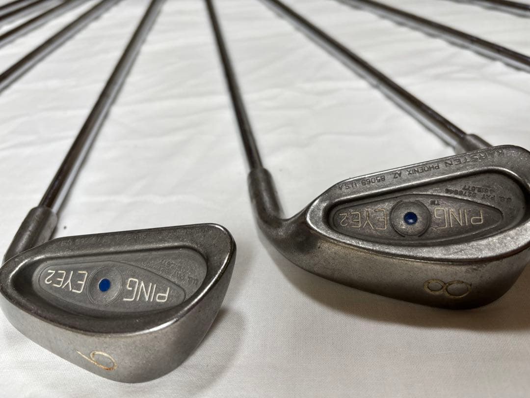 PING EYE 2 アイアンセット 7番無し+2番アイアンの9本組