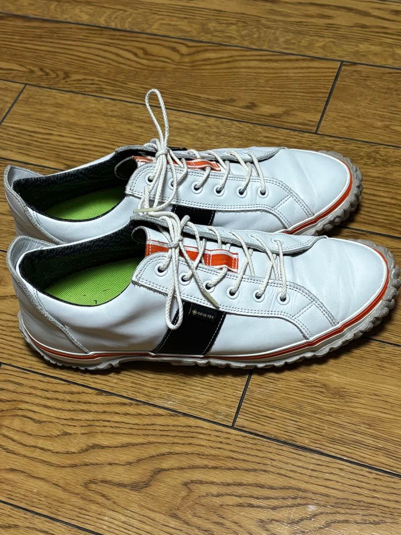ハ*ル様 スピングル SP-1651 GORE-TEX ホワイト/オレンジ　SP