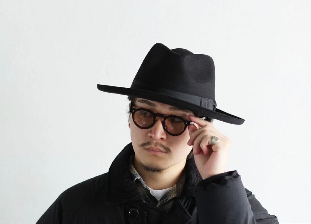 ハットMIDDLE BRIM FLAT HAT 即発送可　早い人勝ち最終値下げ
