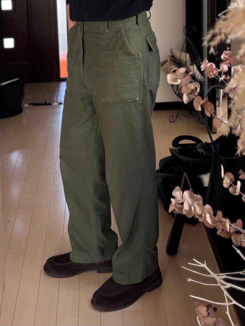 パンツ 70s U.S. Militaly Fatigue Pants