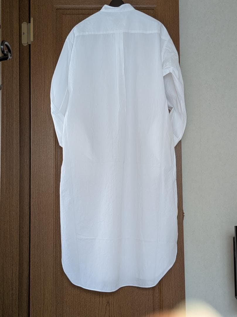 新品ナナミカBand Collar Wind Shirt Dressサイズ0
