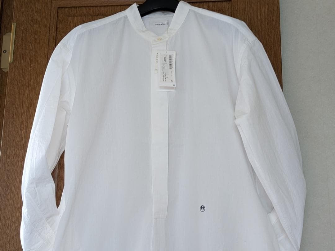 新品ナナミカBand Collar Wind Shirt Dressサイズ0