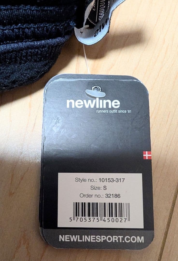 Newline ブラック タイツ　加圧　フィットパンツ スパッツ　Sサイズ