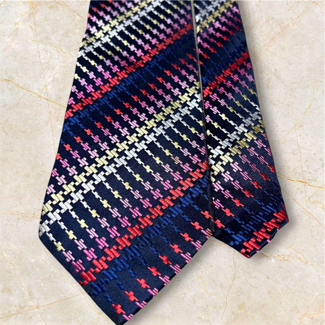 極美品☆Paul Smith シルク100% マルチカラー