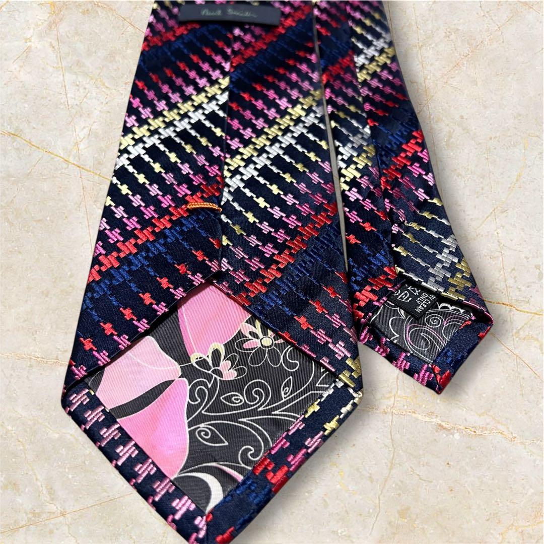 極美品☆Paul Smith シルク100% マルチカラー