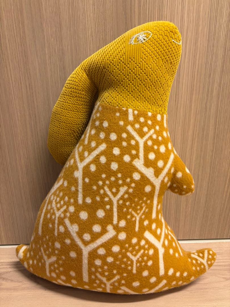ミナペルホネン うさぎクッション イエロー