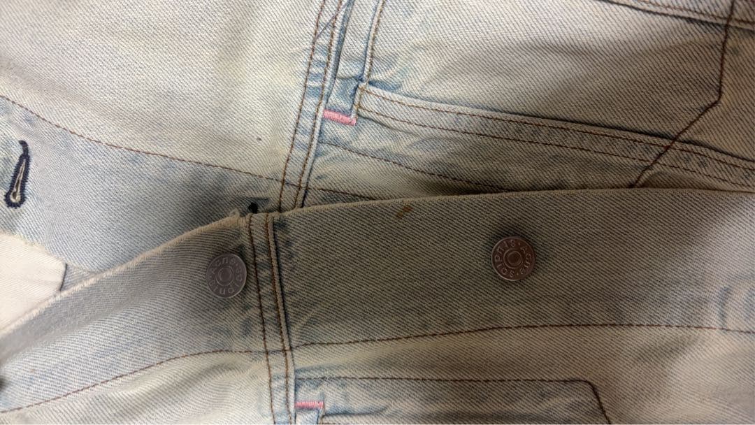 U*A様 ACNE STUDIOS Blå Konst 薄い青 デニムジャケット
