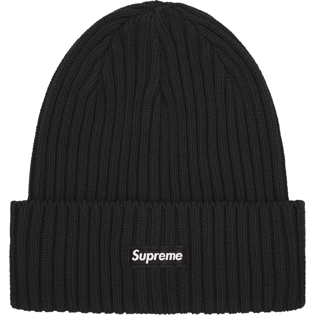 25ss 新品未開封【黒】 Overdyed Beanie supreme