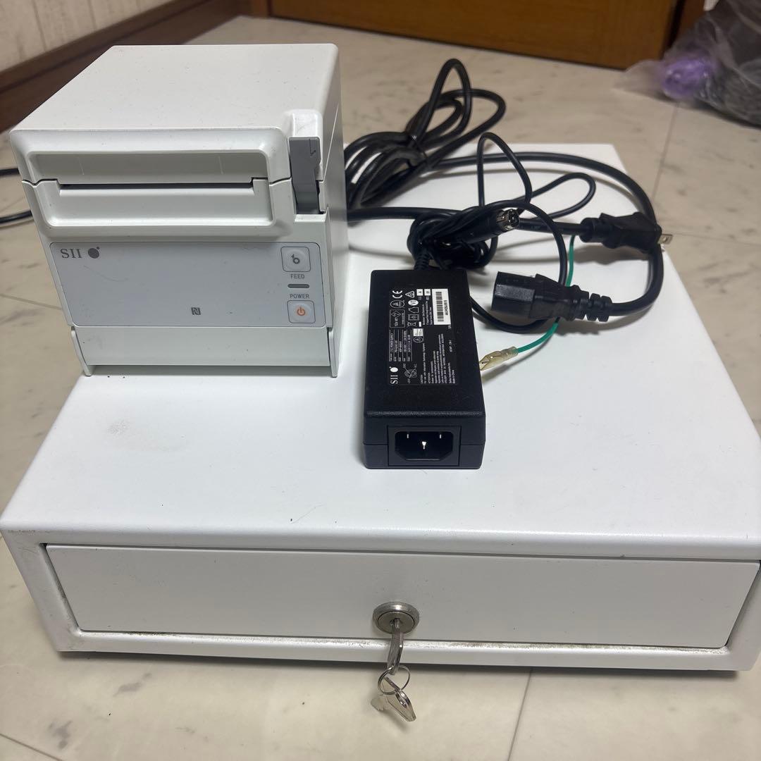 中古■SII　セイコー サーマルプリンター＆ドロアー■RP-F10　エアレジ対応
