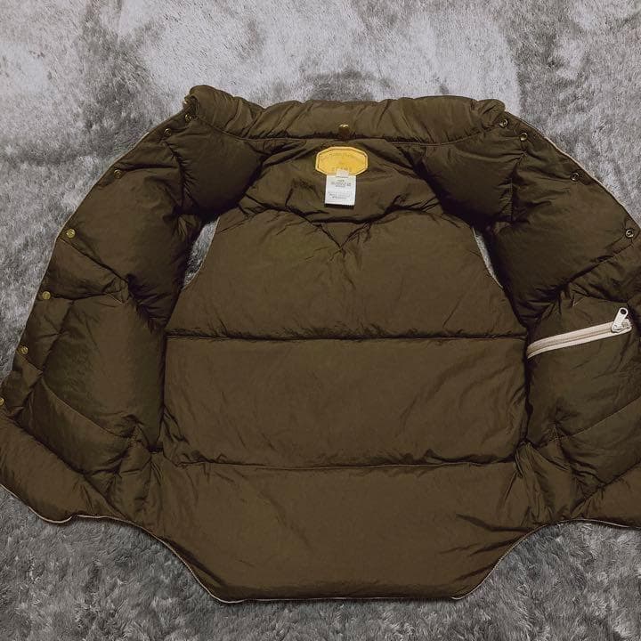 ロッキーマウンテンフェザーベッド ビームス別注 ダウンベスト コーデュロイ M