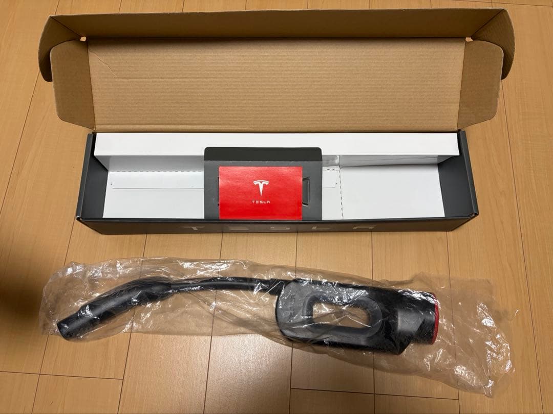 ★値下げ★【日本版/通電確認済/箱有】TESLA CHAdeMOチャデモアダプタ
