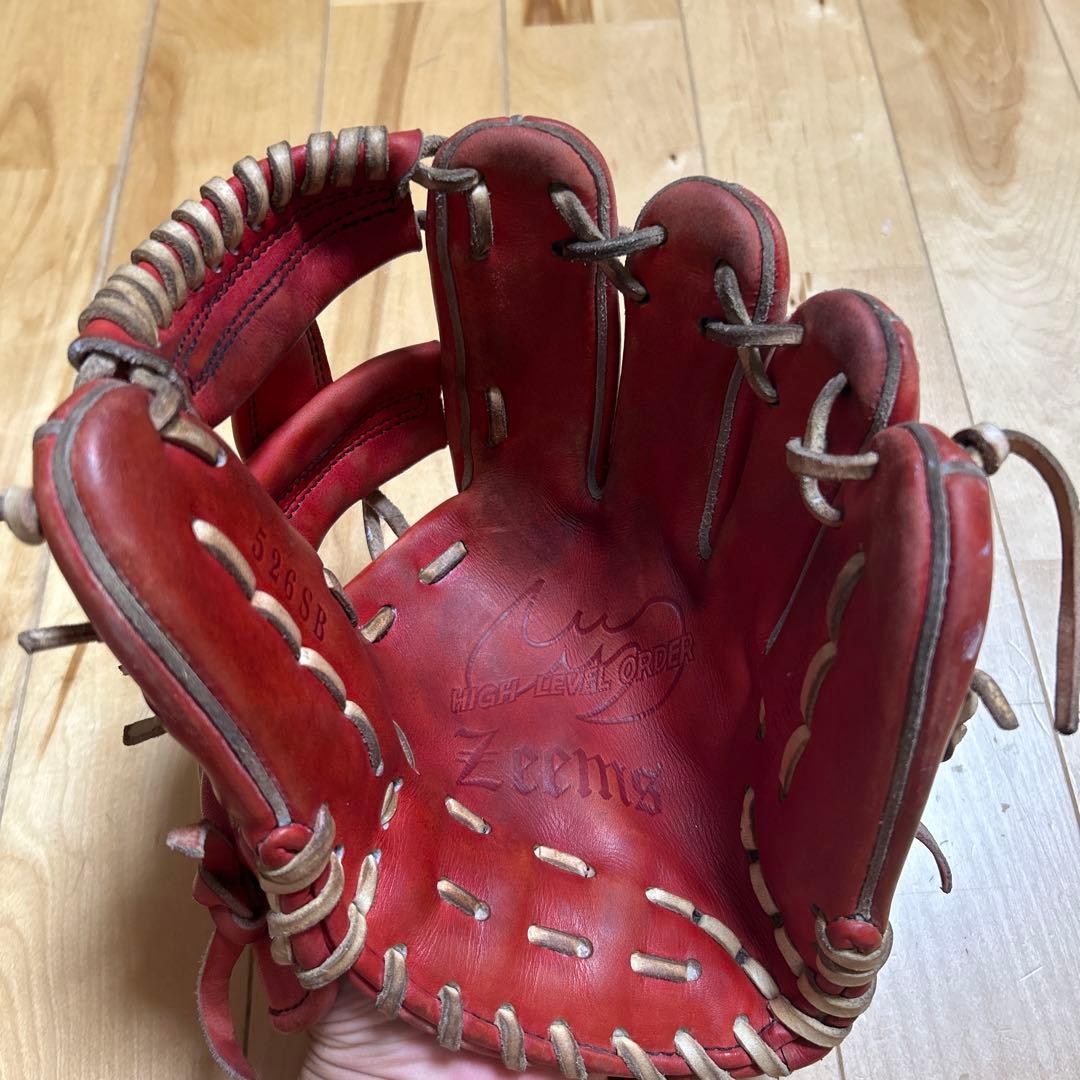 ジームス　硬式内野用グラブ