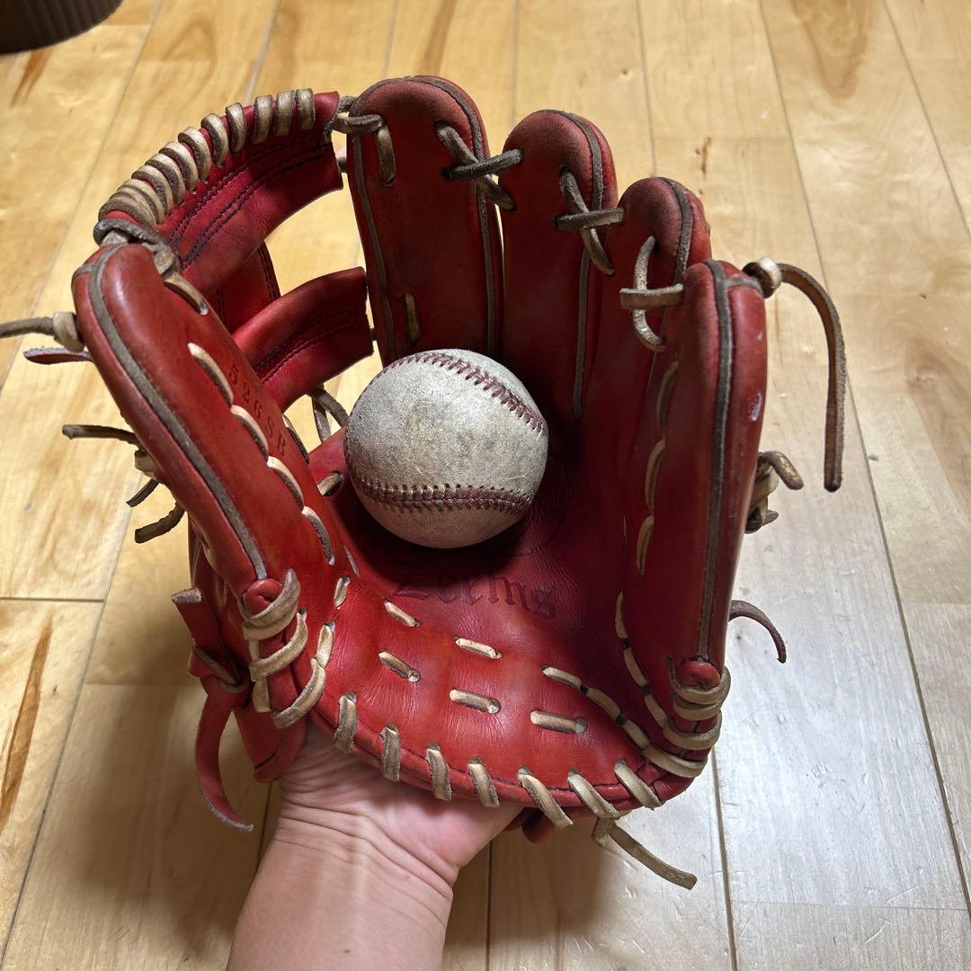ジームス　硬式内野用グラブ