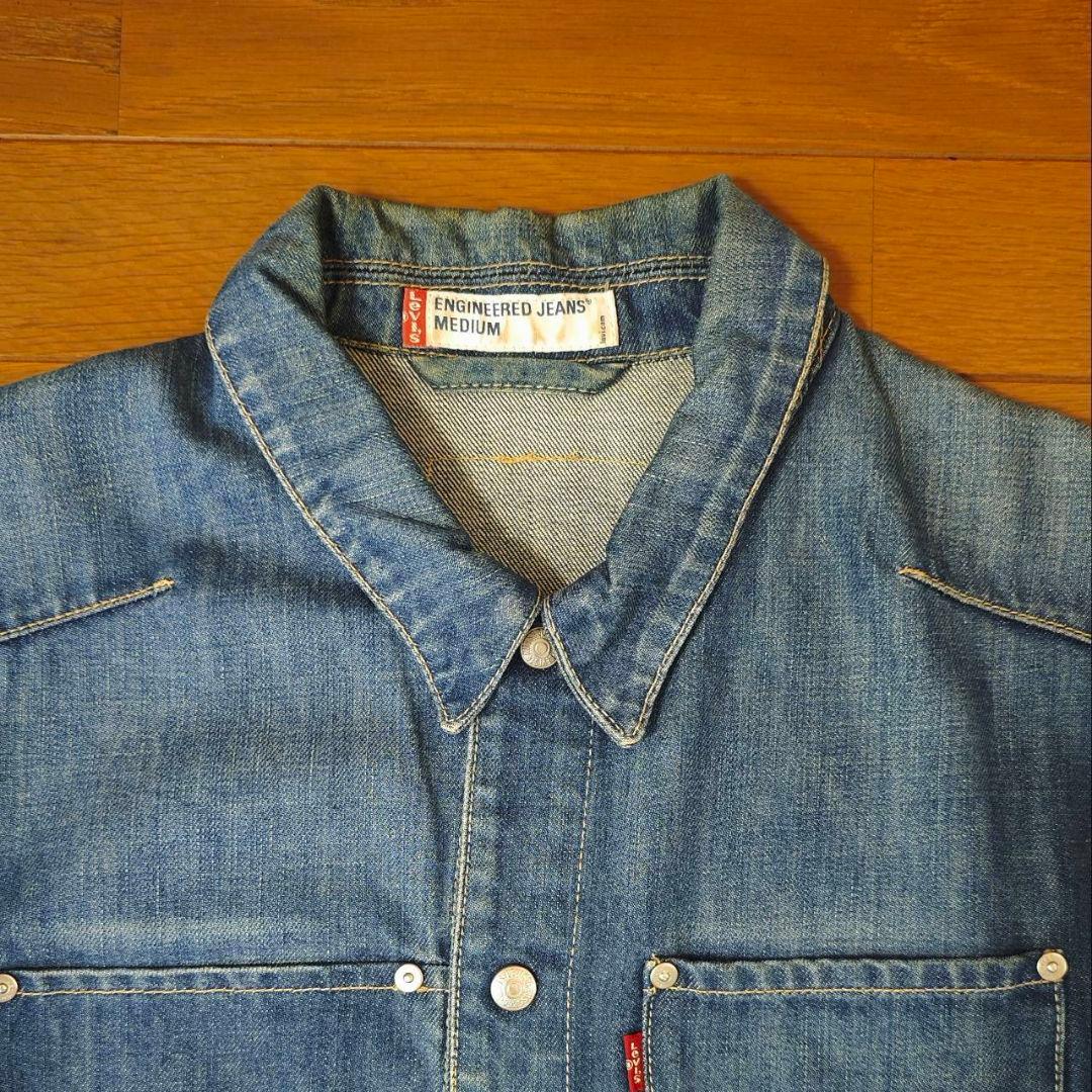 Levi's ENGINEERED JEANS　デニムジャケット 　ブルー　M