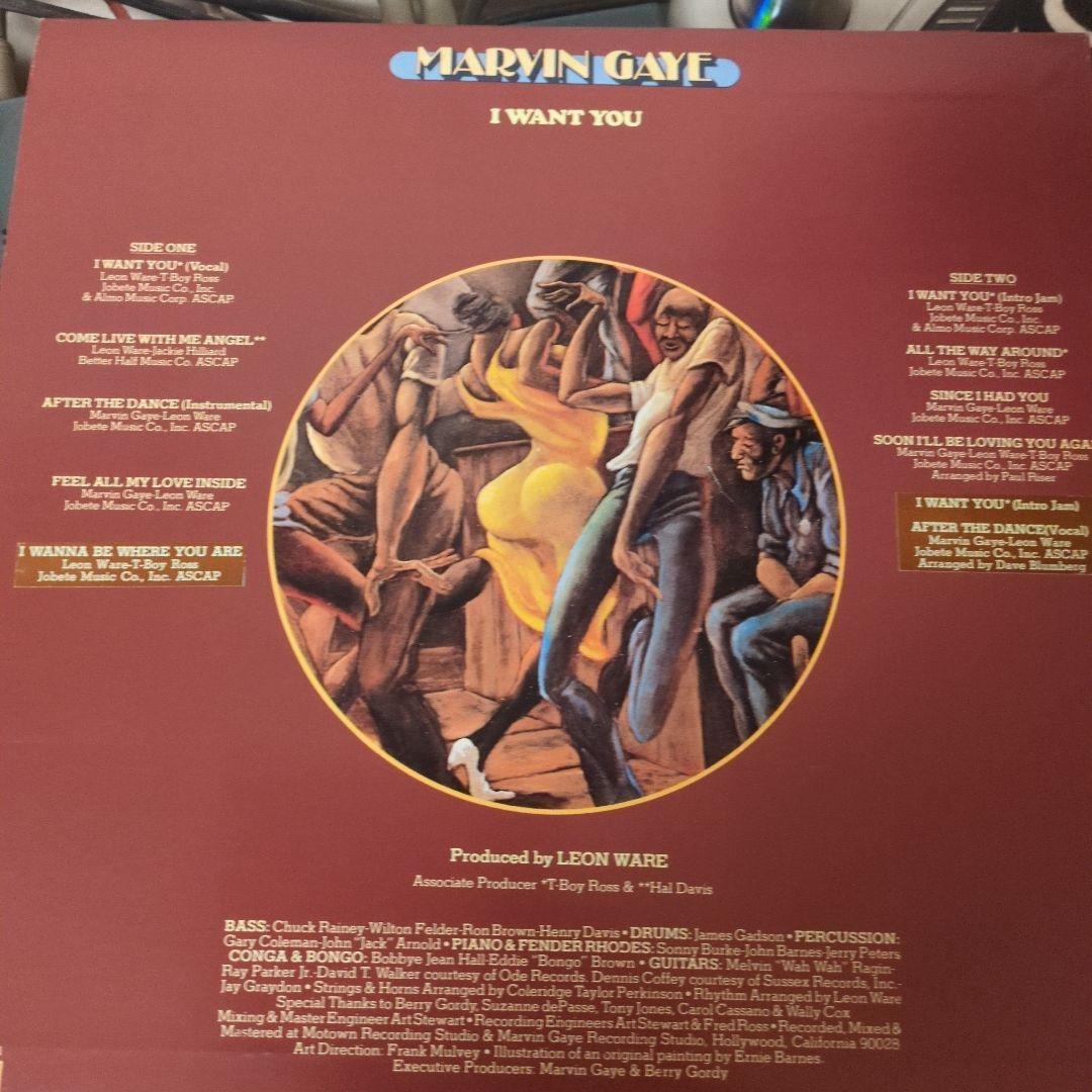 Marvin Gaye I Want You LP レキシントン盤