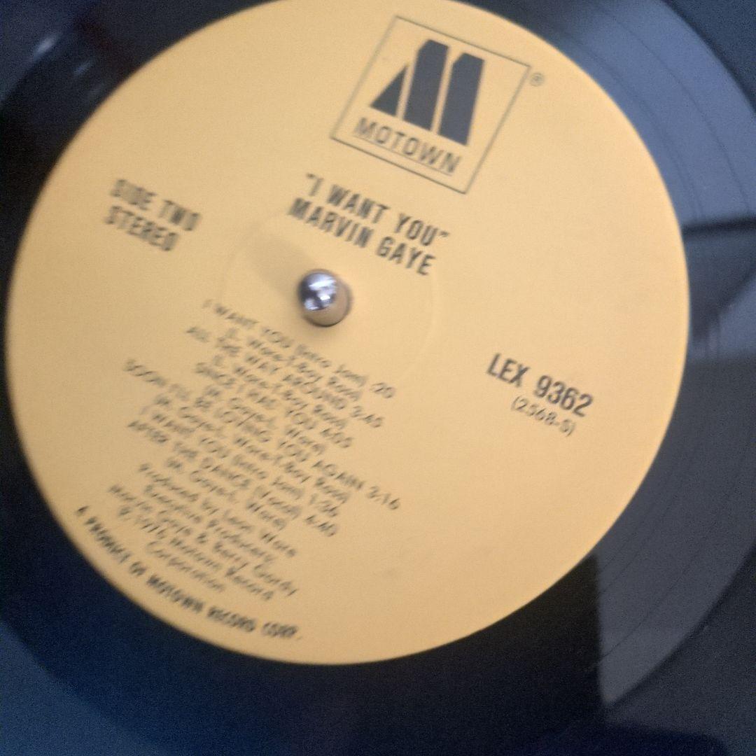 Marvin Gaye I Want You LP レキシントン盤