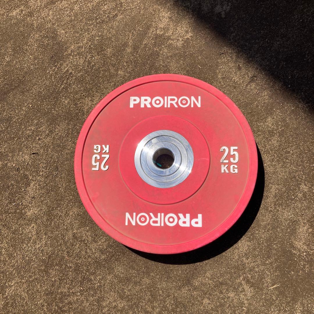 PROIRON 25kg ダンベルプレート　1枚